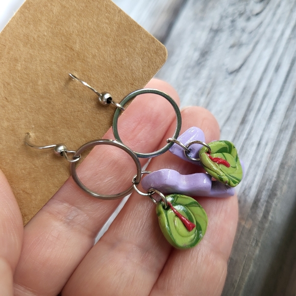 New Handmade Unique earrings - Picture 1 of 2